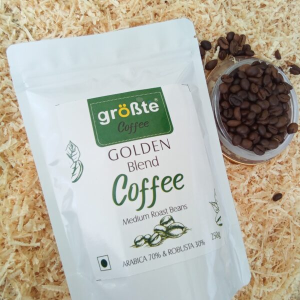 GOLDEN Blend Coffee Beans 250g - Image 3